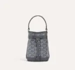 Goyard Petit Flot Mini Bucket Bag Grey