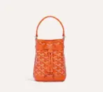 Goyard Petit Flot Mini Bucket Bag Orange