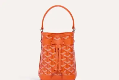 Goyard Petit Flot Mini Bucket Bag Orange
