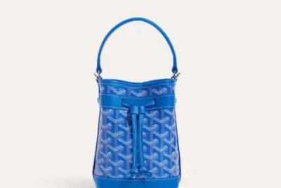 Goyard Petit Flot Mini Bucket Bag Sky Blue