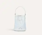 Goyard Petit Flot Mini Bucket Bag White