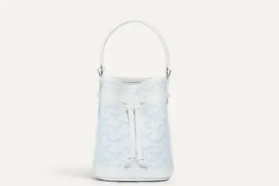 Goyard Petit Flot Mini Bucket Bag White