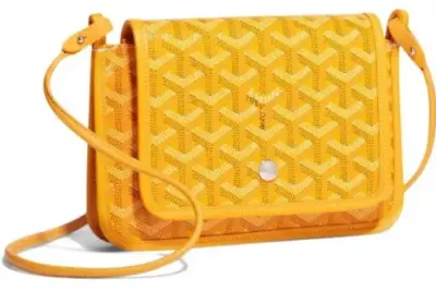 Goyard Plumet Pouch Yellow