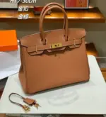 Hermes Birkin Togo Bag Brown