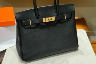 Hermes Birkin Togo Bag Black