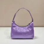 Prada Sequined Re-nylon Mini Bag Purple - Image 2