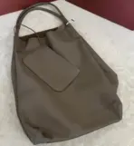 Loro Piana Hobo Bag in Grey