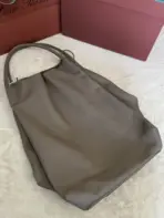 Loro Piana Hobo Bag in Grey - Image 2