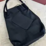 Loro Piana Hobo Bag in Black