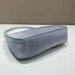 Prada Re-Edition Napa Leather Shoulder Bag Silver - Image 2