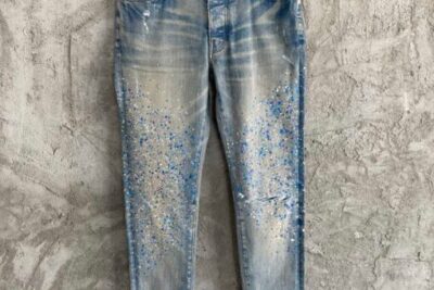 AMIRI Crystal Painter Jeans Clay Indigo Wash