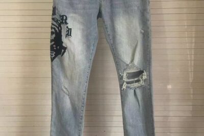 Amiri Jeans Fade White M2