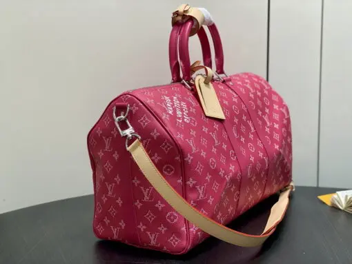 LV Keepall Bandouliere 50 Pink - Image 3