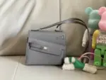 Hermès Kelly Handbag Gray