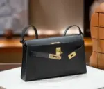 Hermes Kelly Elan Bag Black