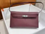 Hermès Madame Kelly Elan Shoulder Bag Maroon