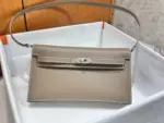 Hermès Madame Kelly Elan Shoulder Bag Grey