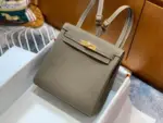 Hermes Kelly Ado Bag Tan