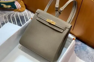 Hermes Kelly Ado Bag Tan