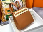 Hermes Kelly Ado Bag Brown