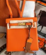 Hermes Kelly Ado Bag Orange