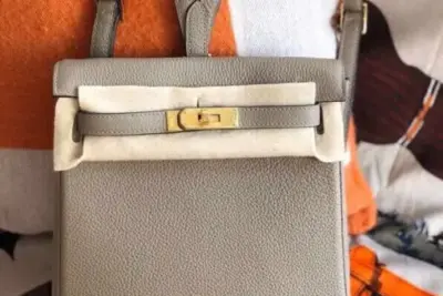 Hermes Kelly Ado Bag Grey