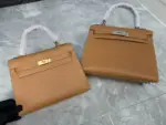 Hermes Kelly Epsom 25cm Bag Brown