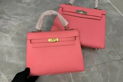 Hermes Kelly Epsom 25cm Bag Lite Orange