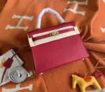 Hermes Kelly Epsom 25cm Bag Red