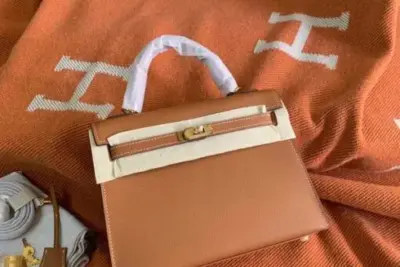 Hermes Kelly Epsom 25cm Bag Orange