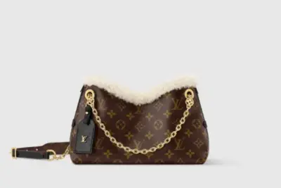 LV CarryAll BB Monogram Bag Brown