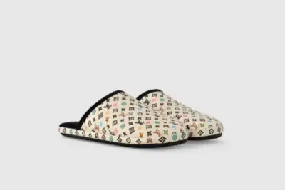 LV Palace Slipper Beige
