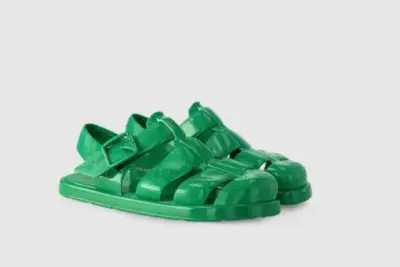 LV Venice Sandal Green
