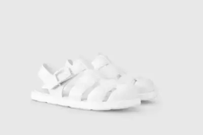 LV Venice Sandal White