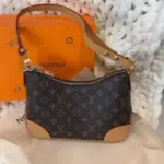 LV Boulogne PM Bag Natural
