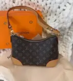 LV Boulogne PM Bag Natural