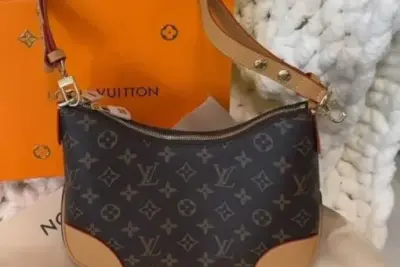 LV Boulogne PM Bag Natural