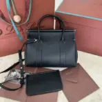 Loro Piana Loom Bag in Glossy Black - Image 2