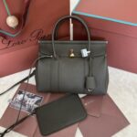Loro Piana Loom Bag in Chocolate Brown