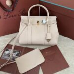 Loro Piana Loom Bag in White
