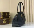 LV Low Key Duffle Tote Black Grained Calfskin - Image 3