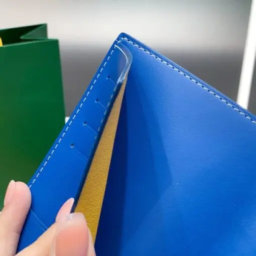 Goyard Saint Pierre Card Holder Wallet Blue - Image 3