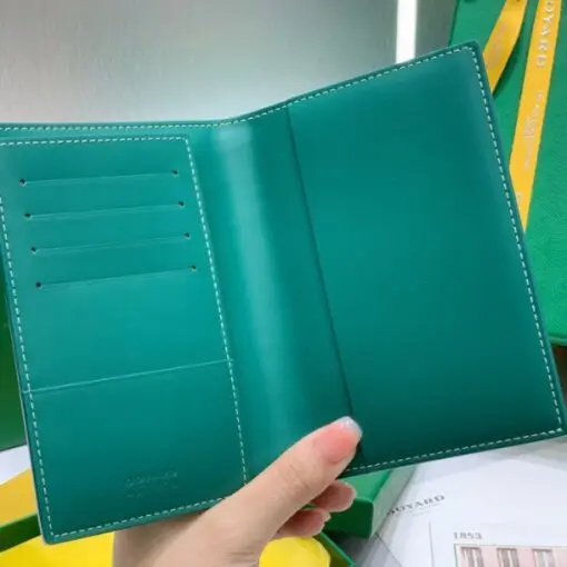 Goyard Saint Pierre Card Holder Wallet Green - Image 2