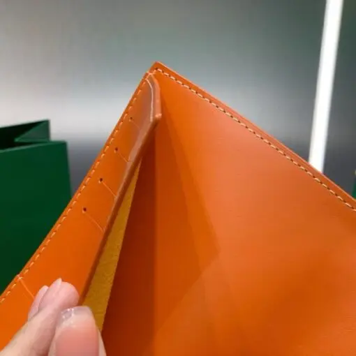 Goyard Saint Pierre Card Holder Wallet Orange - Image 2
