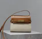 YSL Manhattan Mini Bag Brown & Grey