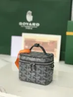 Goyard Muse Nano Vanity Bag Black Canvas - Image 3