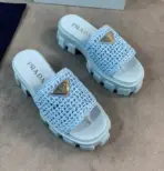 Prada Slipper Sky Blue