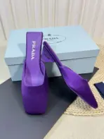 Prada Slipper Purple - Image 2