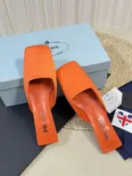 Prada Slipper Orange - Image 2