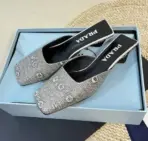 Prada Slipper Snake Print
